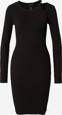 GUESS Knitted dress VANESSA in Black ABOUT YOU