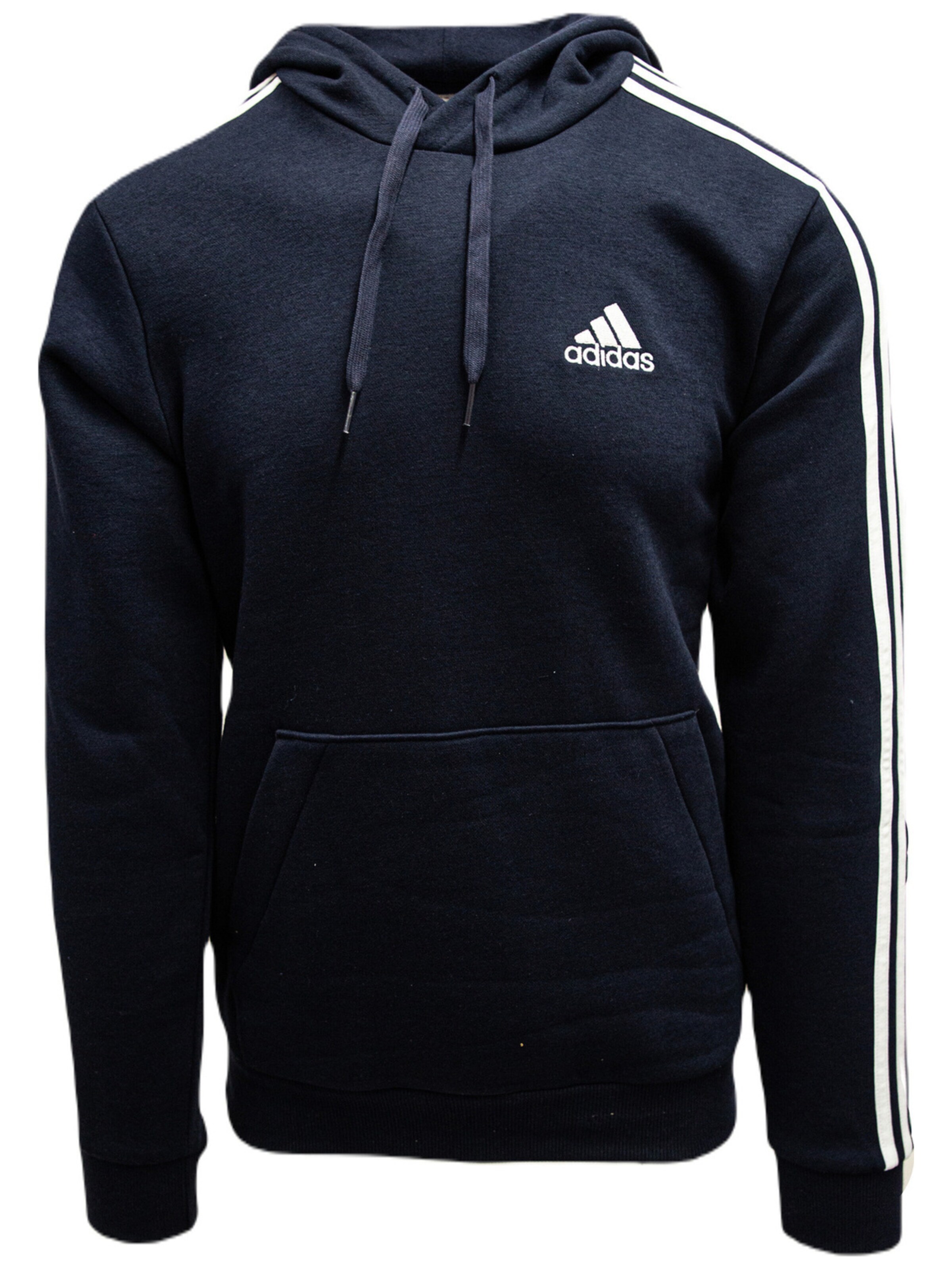 ADIDAS Sweatvest 'adidas Essentials Fleece 3-Stripes' in S in de kleur Blauw, Productweergave