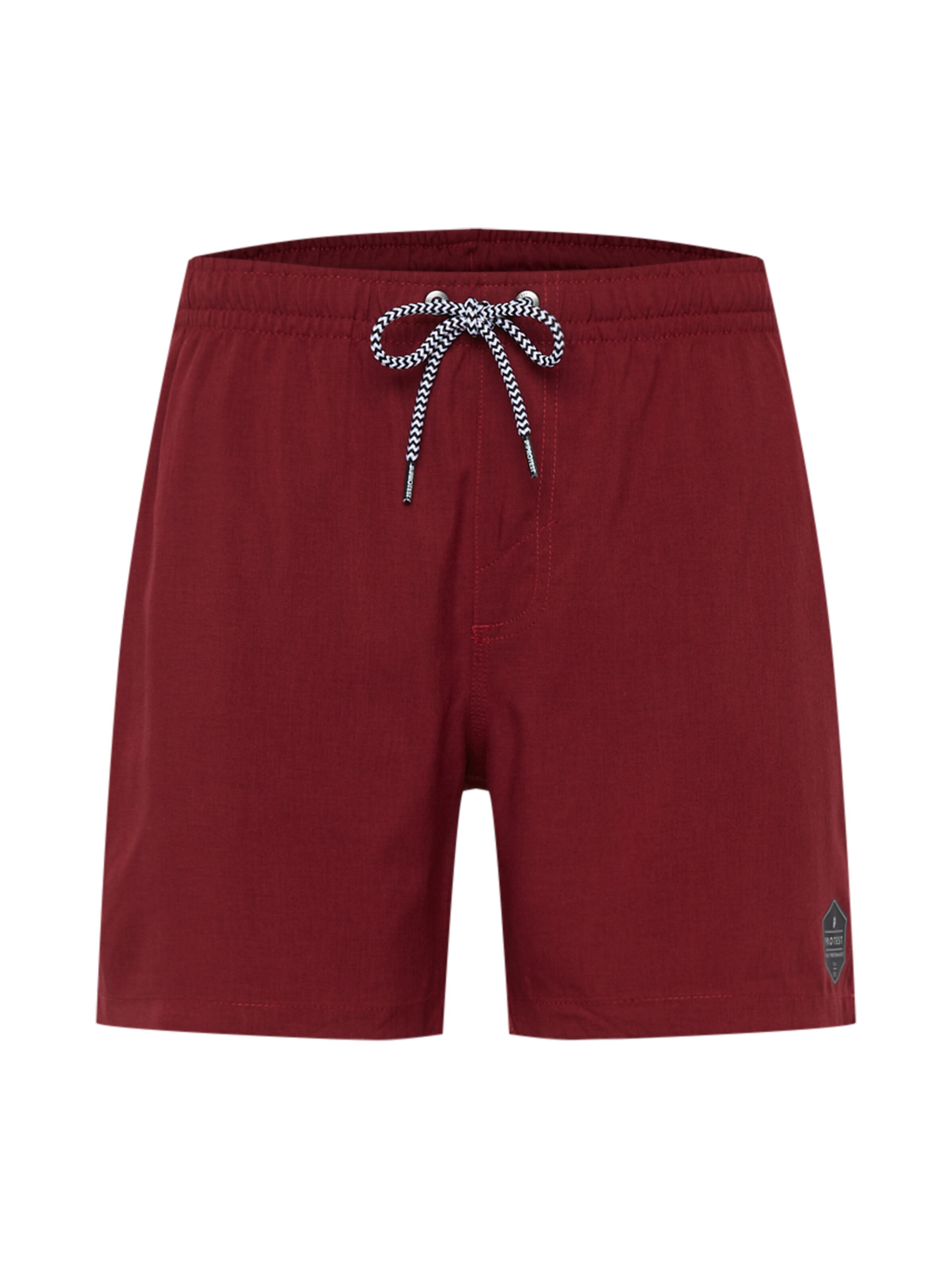 sarkans PROTEST Peldšorti 'Davey': no priekšpuses