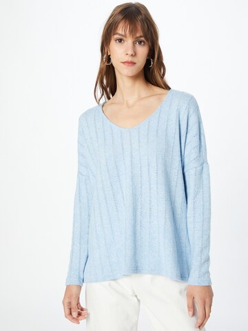 ONLY Pullover 'KARLA' i blå: forside