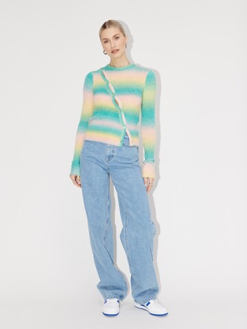 LeGer by Lena Gercke Knit Cardigan 'Elisha' in Mixed colors