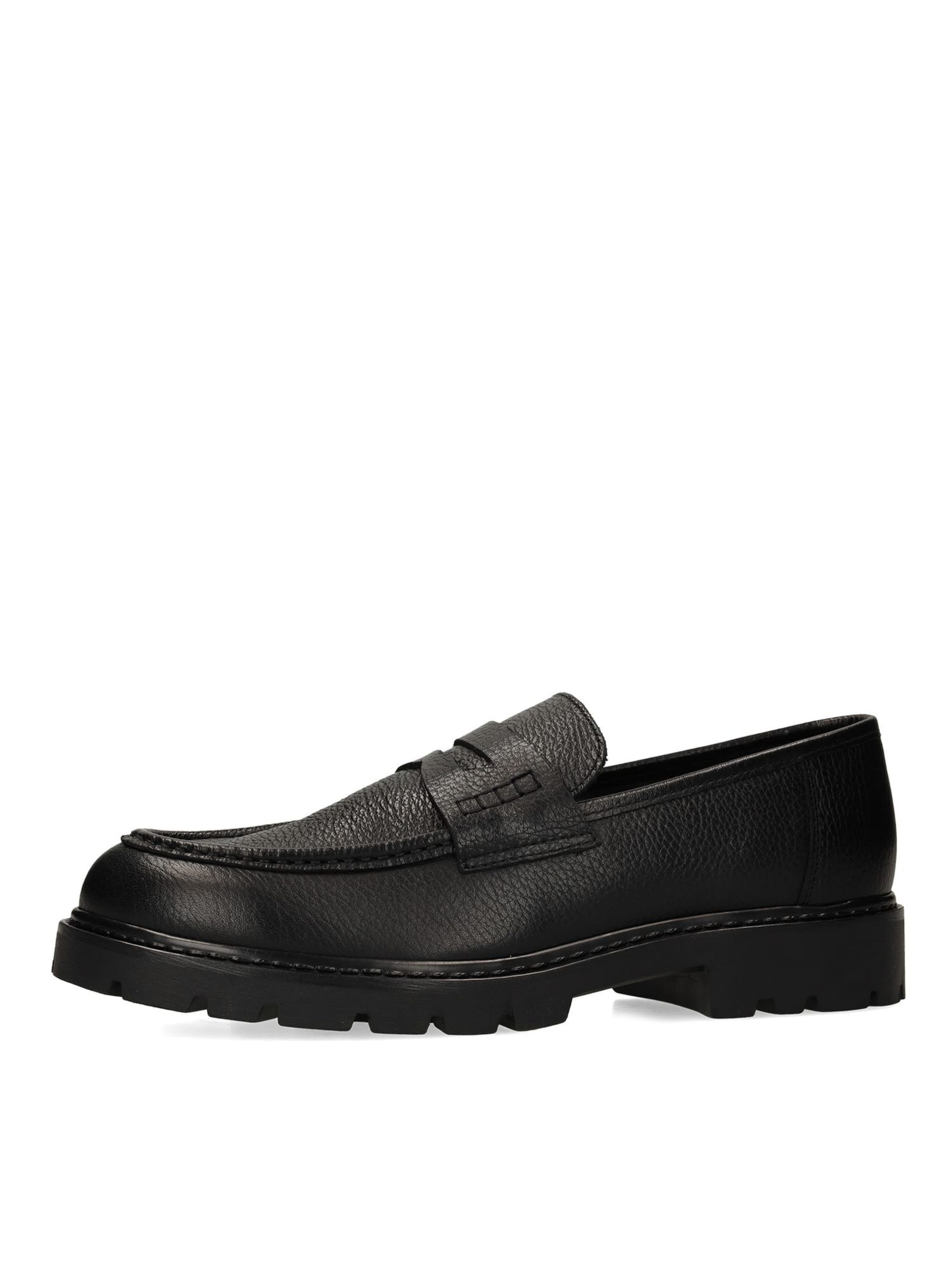 Chaussure basse MANFIELD en noir : devant