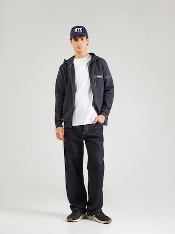 Hanorac 'Saggy' de la BOSS Green pe albastru