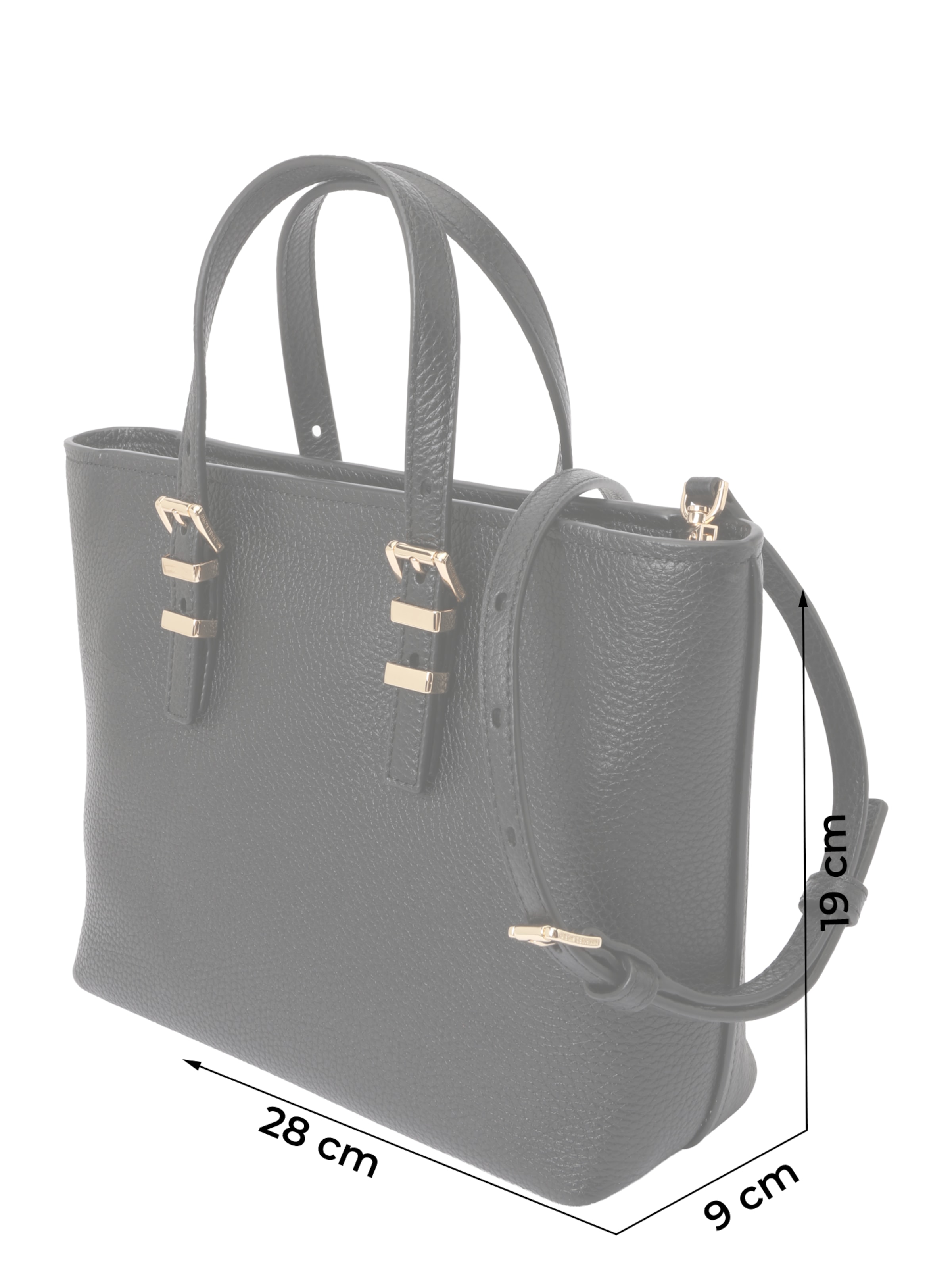 MICHAEL Michael Kors Ročna torbica | črna barva