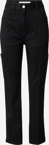 Calvin Klein Jeans Regular Cargobukse i svart: forside