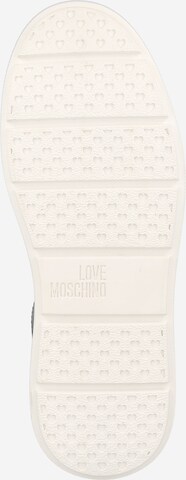 Love Moschino Trampki niskie w kolorze czarny