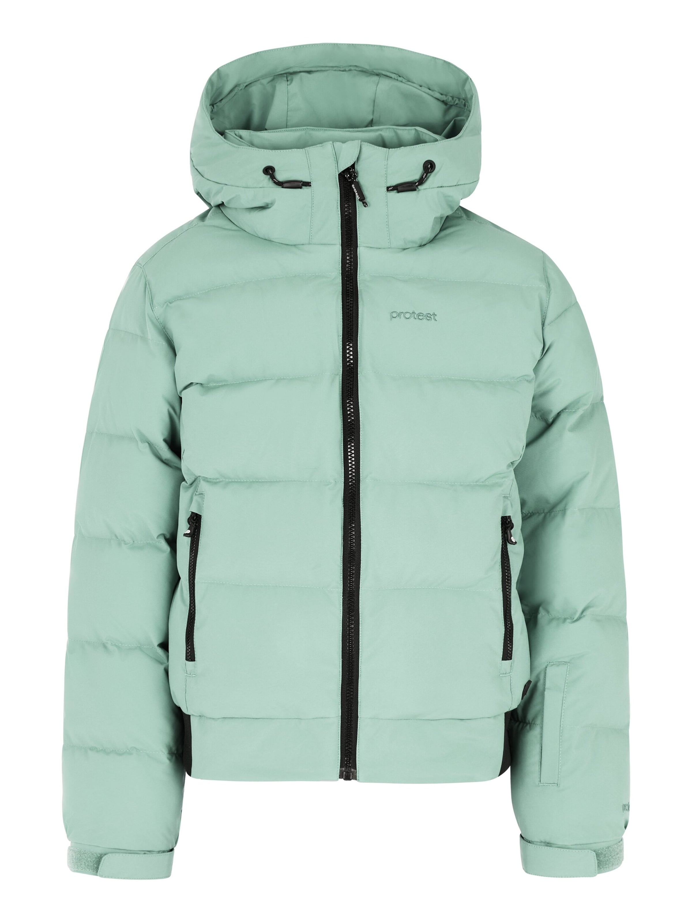 PROTEST Sportjacke 'PRTELINY JR'‌‌‌‌‌‌ in Grün: Vorderseite