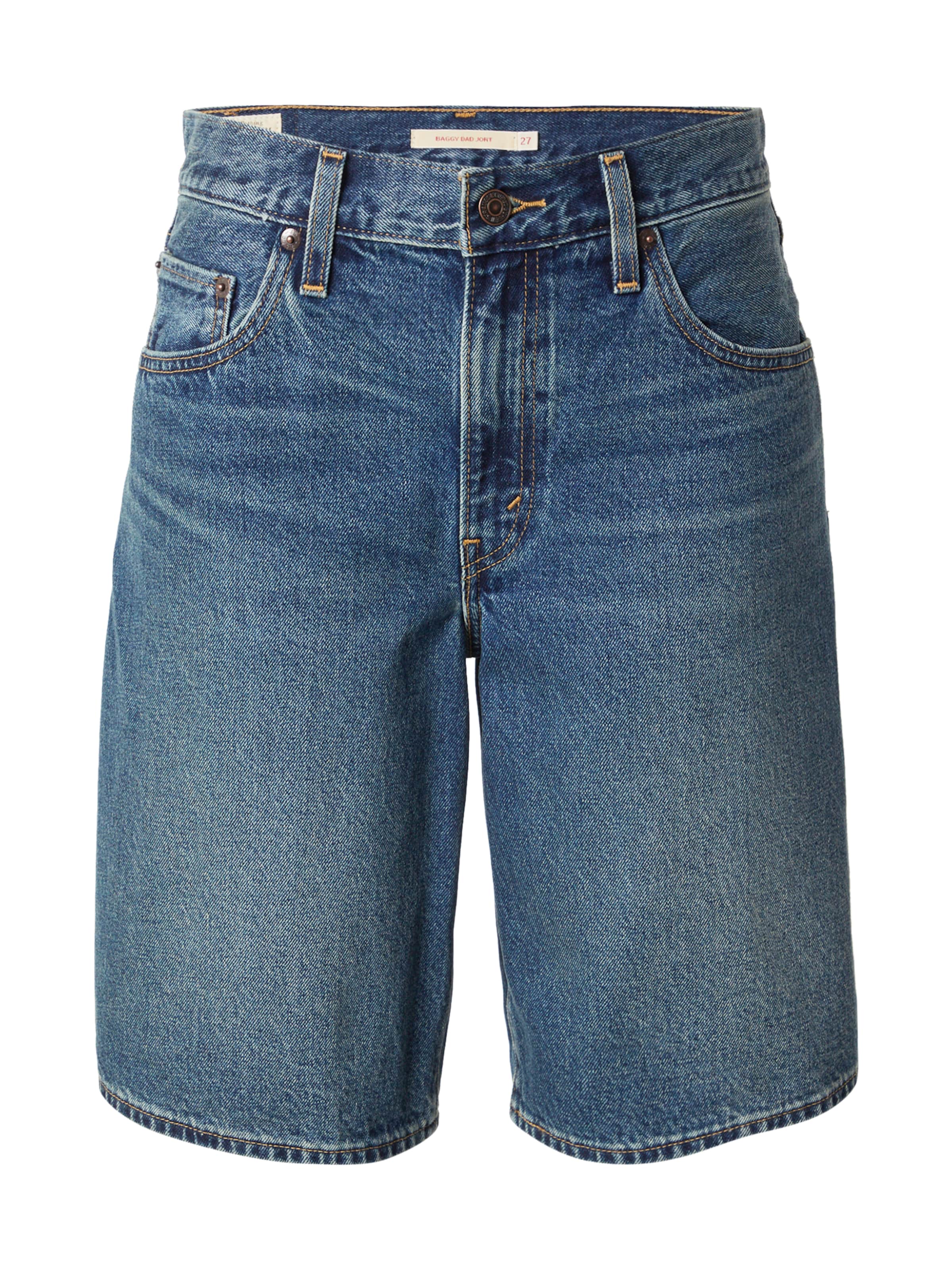 LEVI'S ® Baggy Farkut 'Baggy Dad Jort' värissä sininen: etupuoli