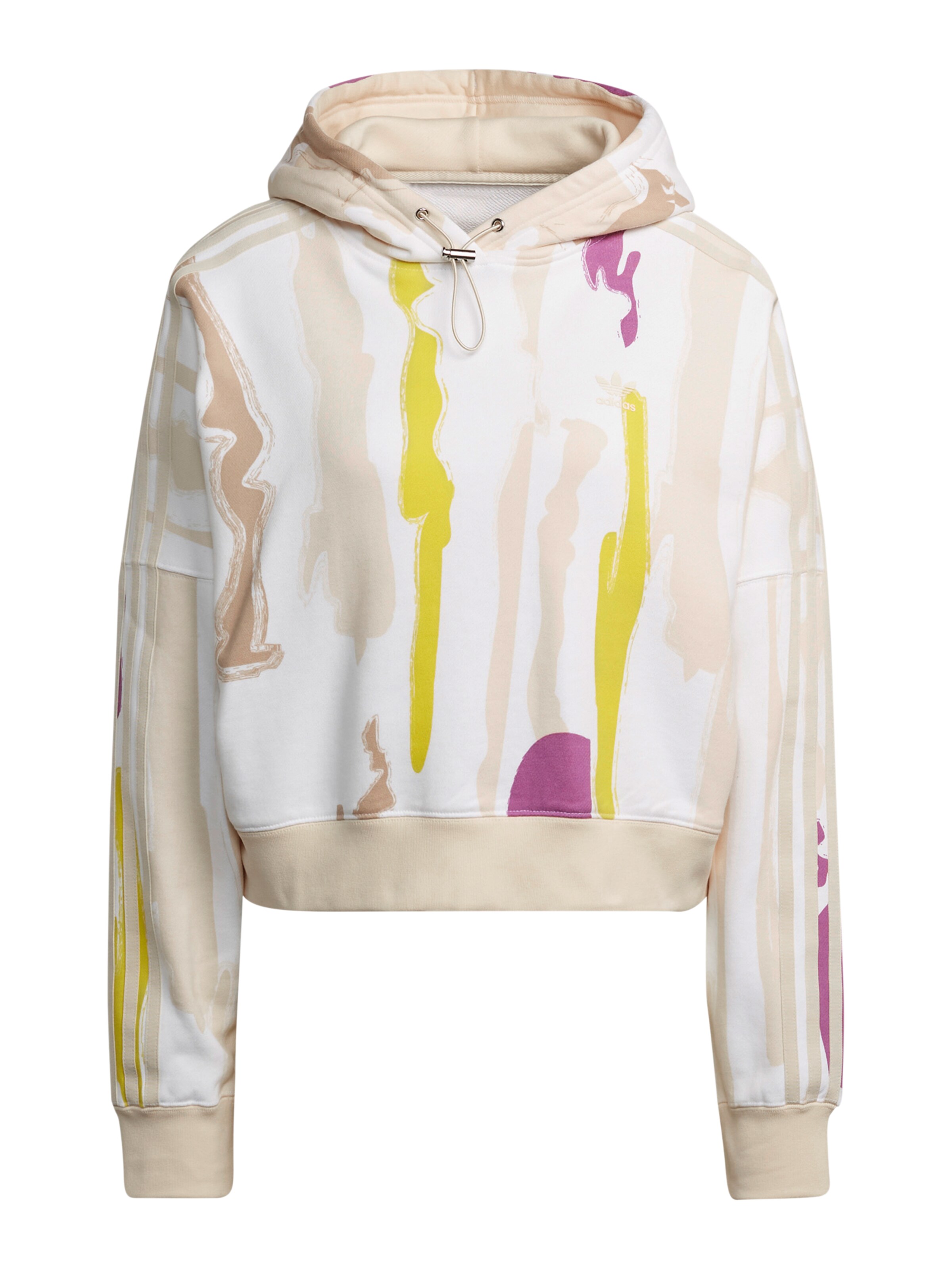 Sweat-shirt ADIDAS ORIGINALS en blanc : devant