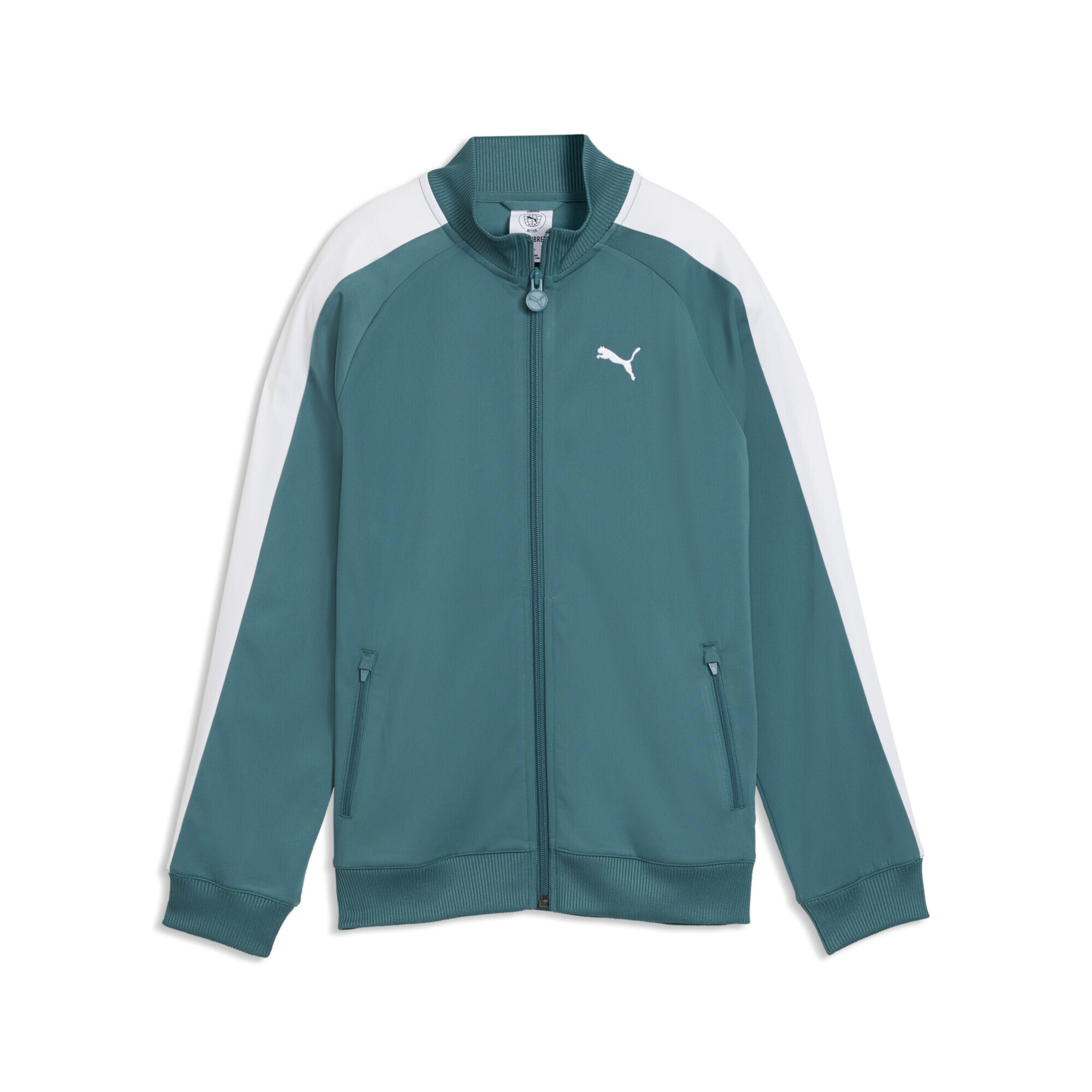 PUMA Sports jacket 'T7 ALWAYS ON' in Green: front