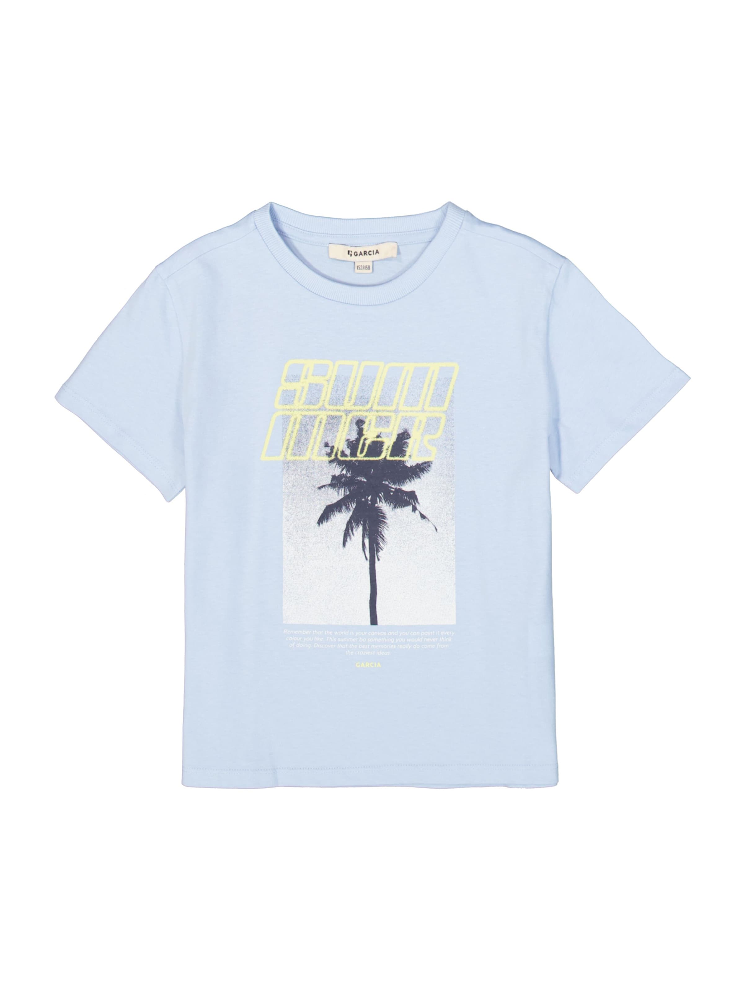 GARCIA - Camiseta en azul: frente