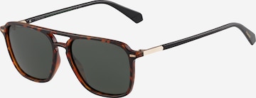 Polaroid Aurinkolasit värissä ruskea: etupuoli
