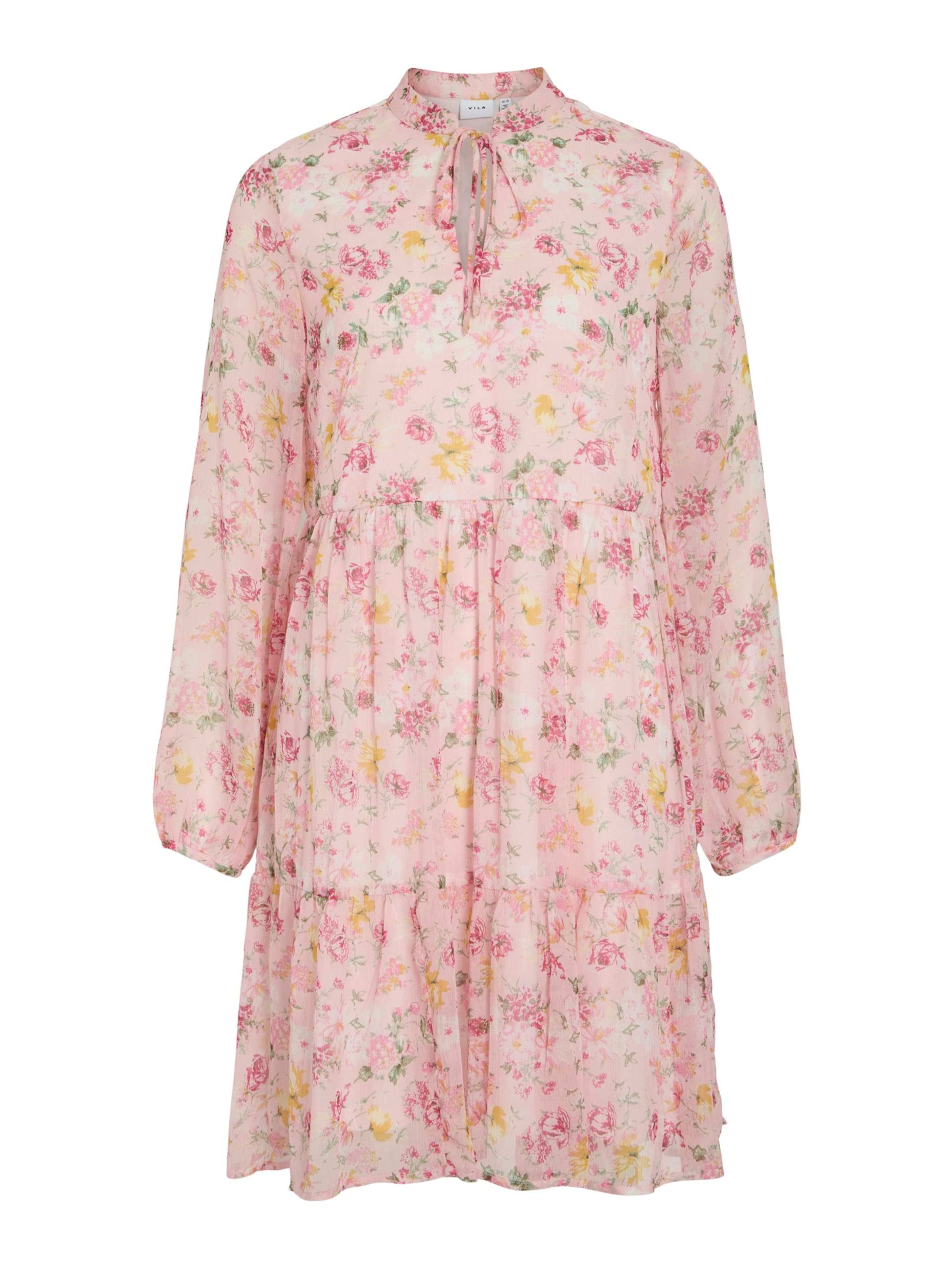 Rochie 'VIFALIA' de la VILA pe roz: față