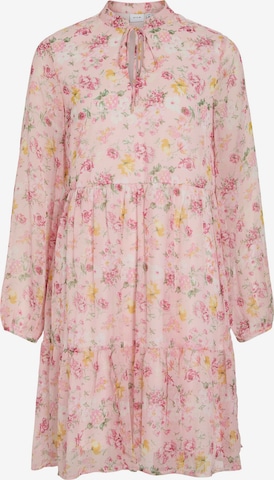 Rochie 'VIFALIA' de la VILA pe roz: față