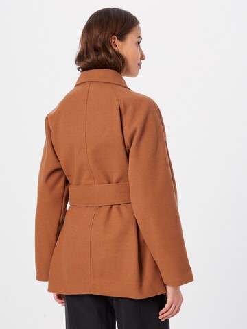 Gina Tricot Between-seasons coat 'Irma' in Brown