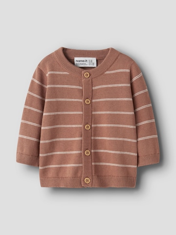 Cardigan NAME IT en marron