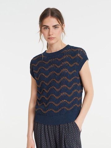 OPUS Sweater 'Powina' in Blue: front