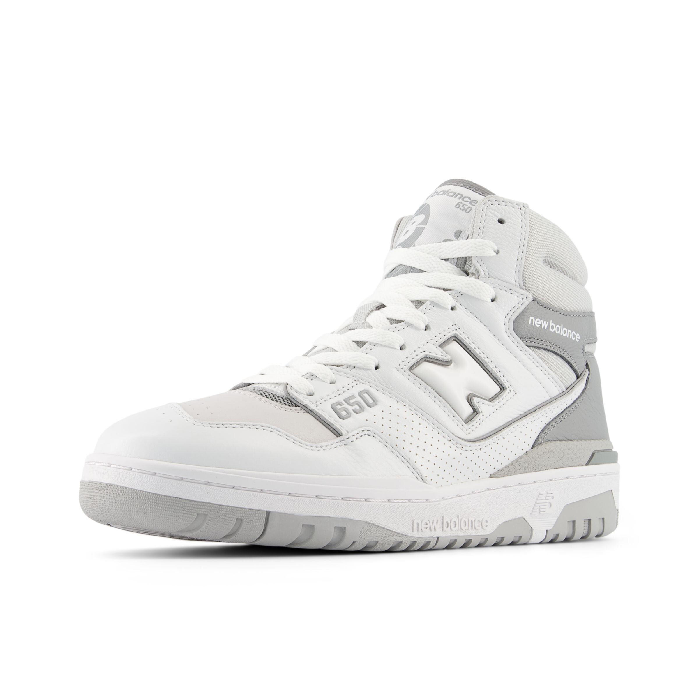 Baskets basses '650' new balance en blanc : devant
