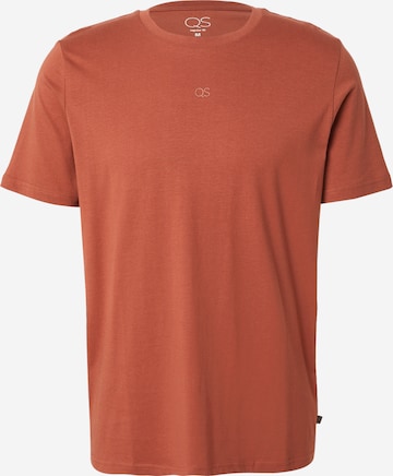 raudona QS Marškinėliai: priekis