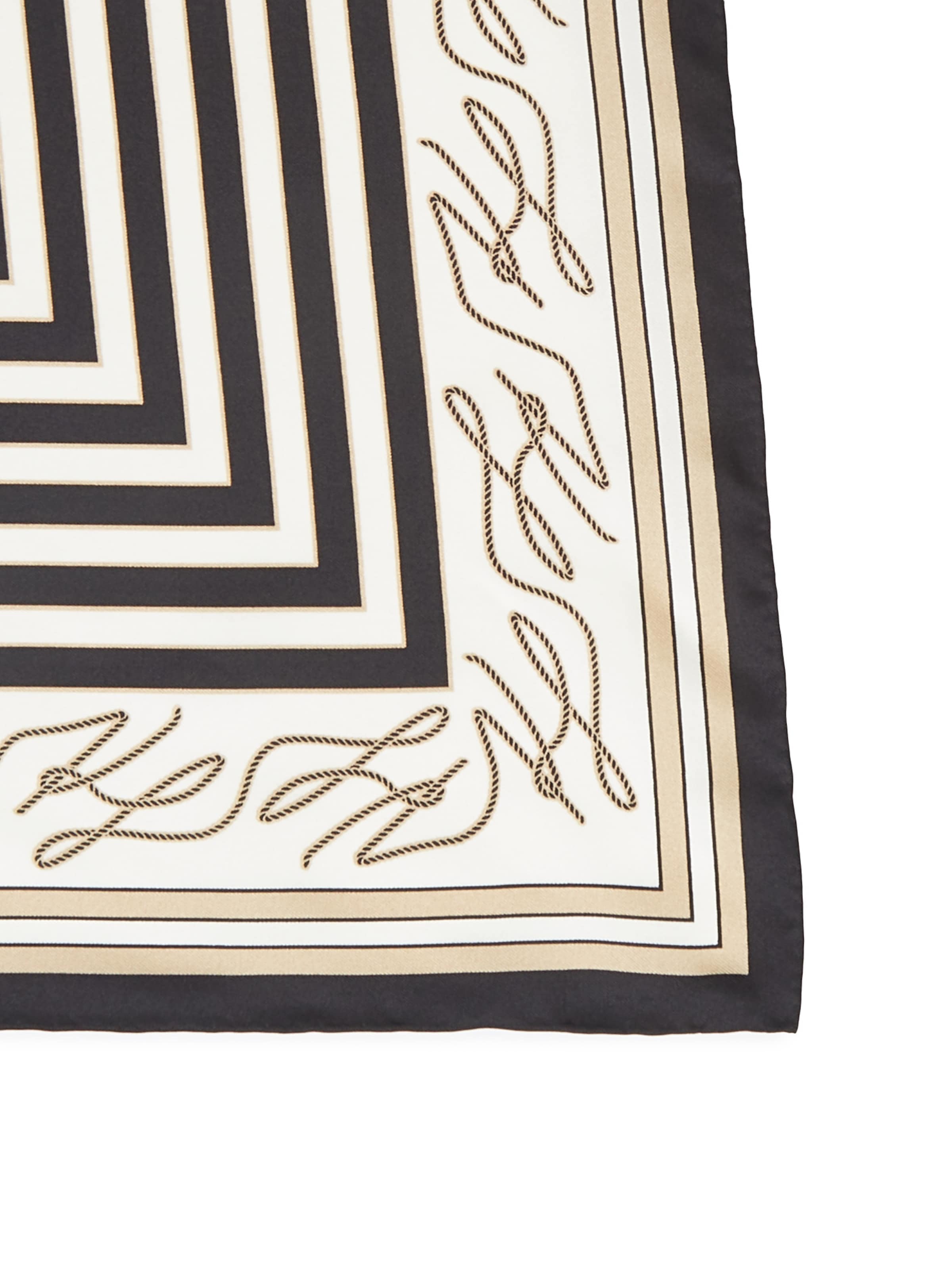 Karl Lagerfeld Scarf 'Autograph' i beige