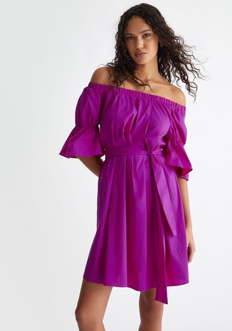 Robe Liu Jo en violet : devant