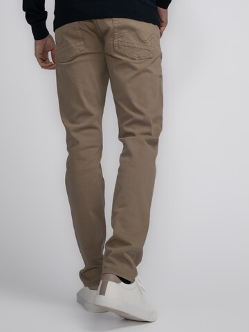 Petrol Industries Slimfit Jeans 'Seaham Denali' in Bruin