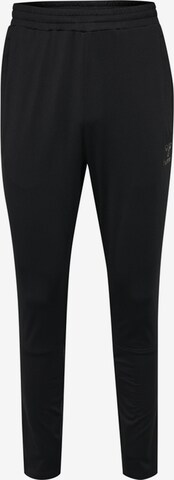Hummel Tapered Pants 'Aston' in Black: front