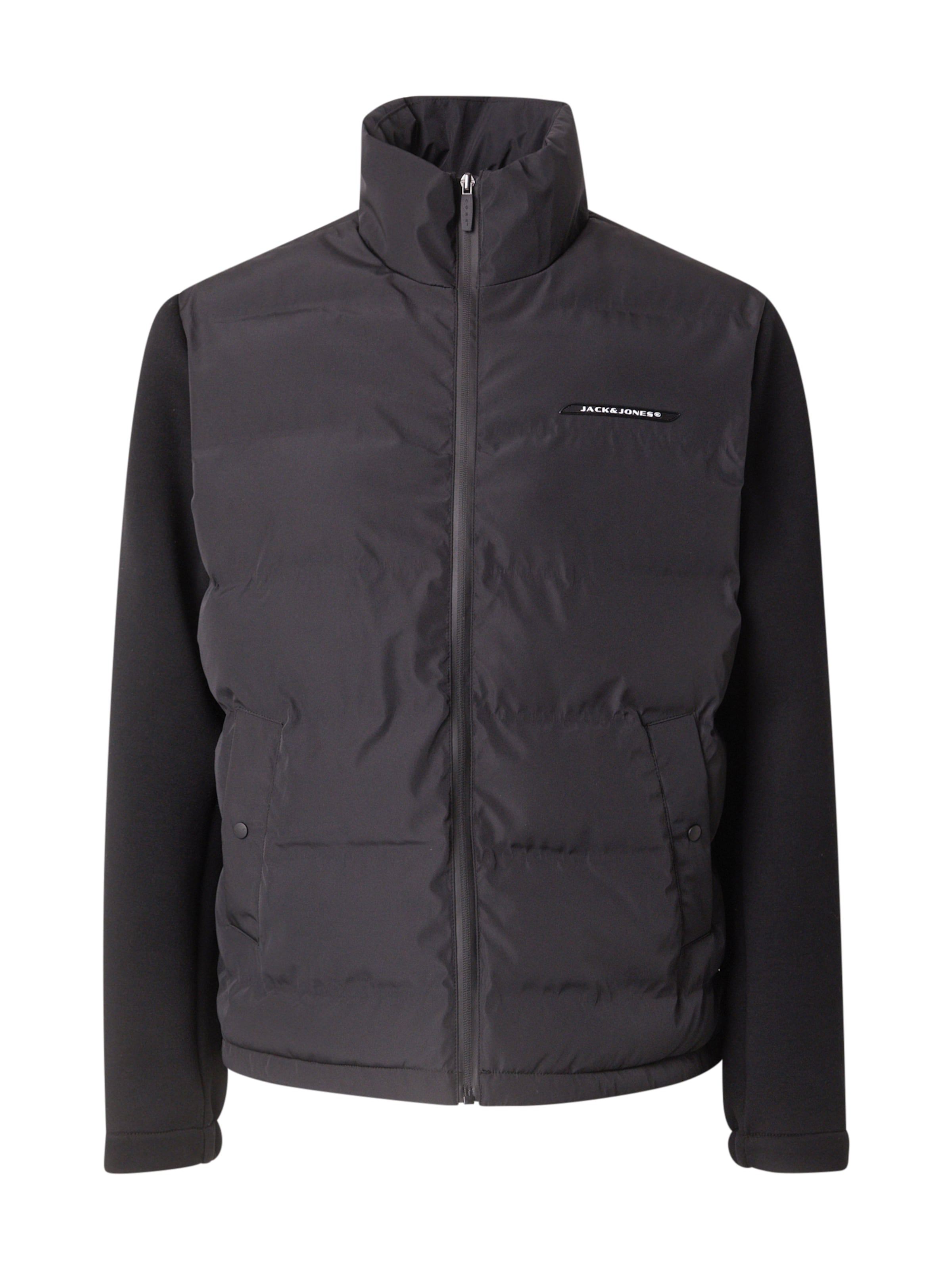 JACK & JONES Chaqueta de entretiempo 'JCOFUSION' en negro, Vista del producto