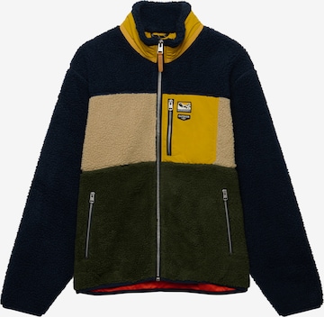 Superdry & Co Fleece jacket in Blue: front