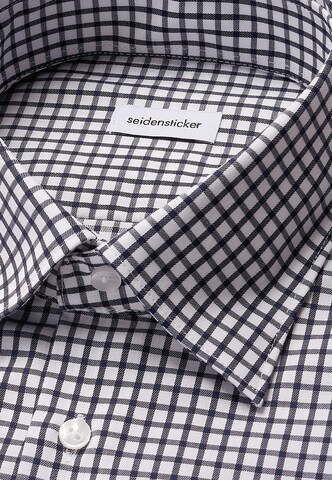 Coupe regular Chemise business SEIDENSTICKER en bleu
