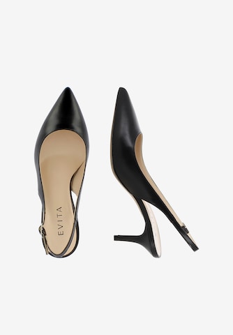 EVITA Slingback Pumps in Black