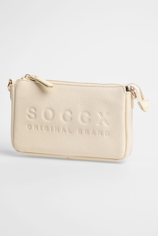 Soccx Handbag in Beige