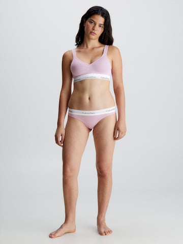 Calvin Klein Underwear Bustier Nedrček | vijolična barva