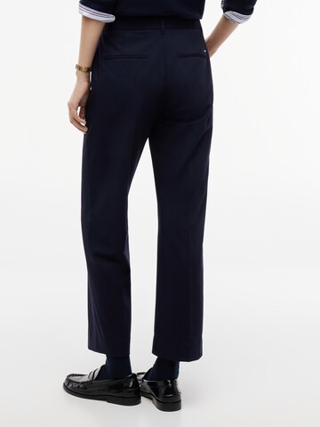 TOMMY HILFIGER - Bootcut Pantalón de pinzas en azul