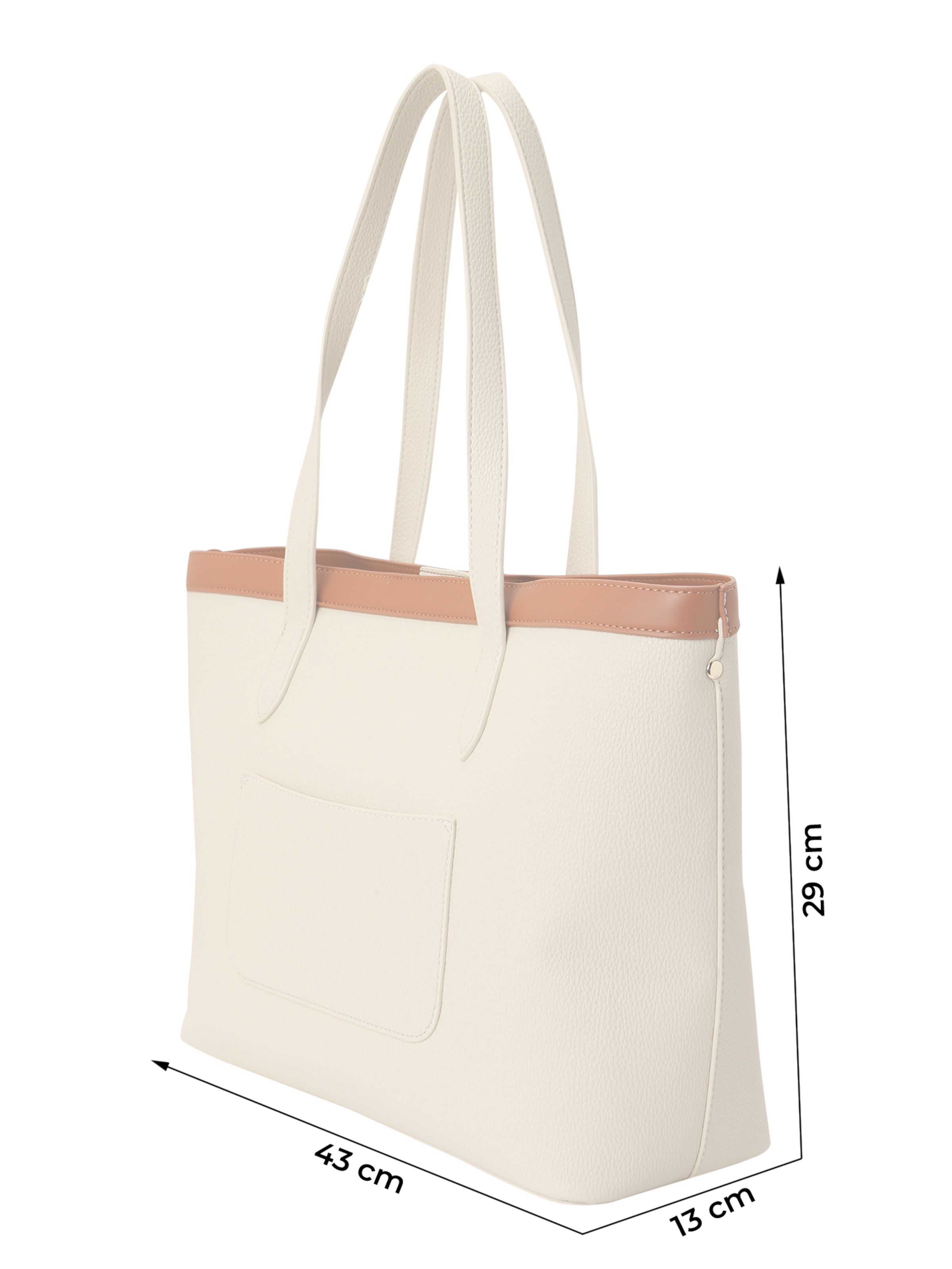 VALENTINO Nakupovalna torba 'NAOMI' | bež barva