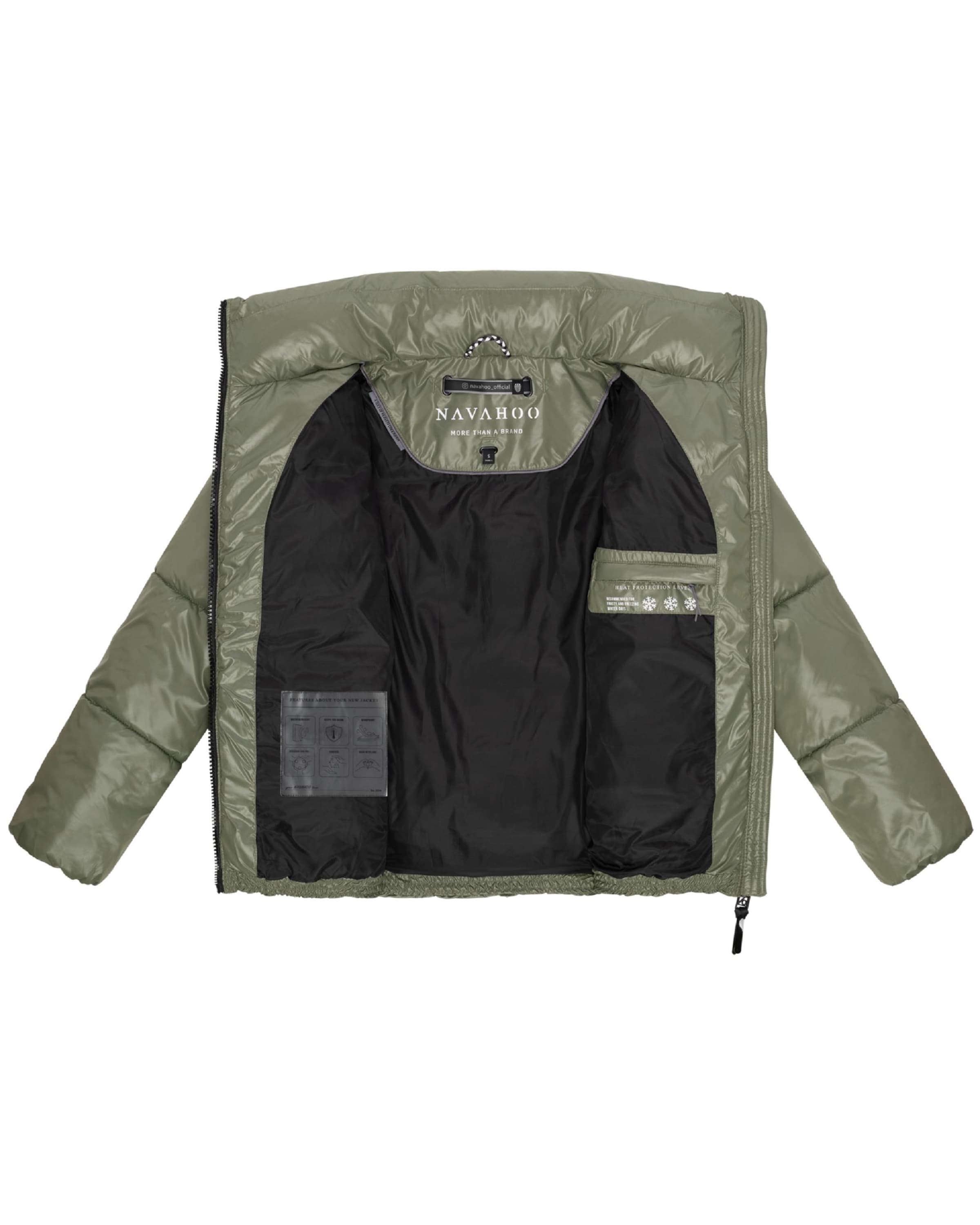 Giacca invernale 'Eispracht 14' di NAVAHOO in verde