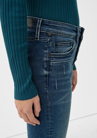 QS Skinny Jeans 'Sadie' in Blau