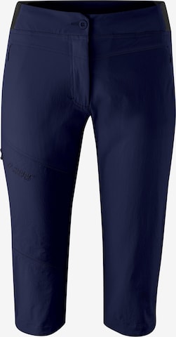 Maier Sports Slim fit Outdoor Pants 'Inara' in Blue: front