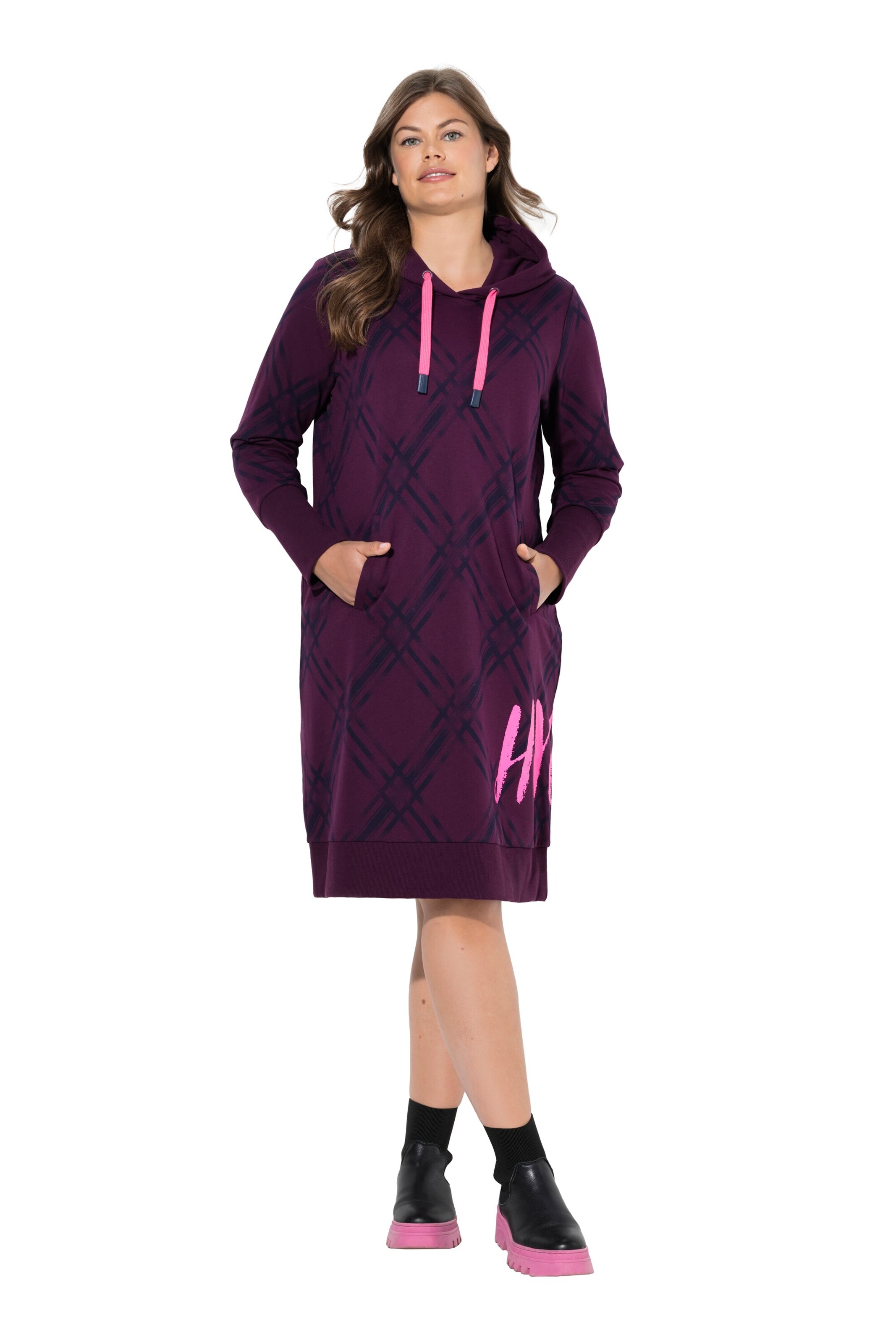 LAURASØN Dress in Purple: front