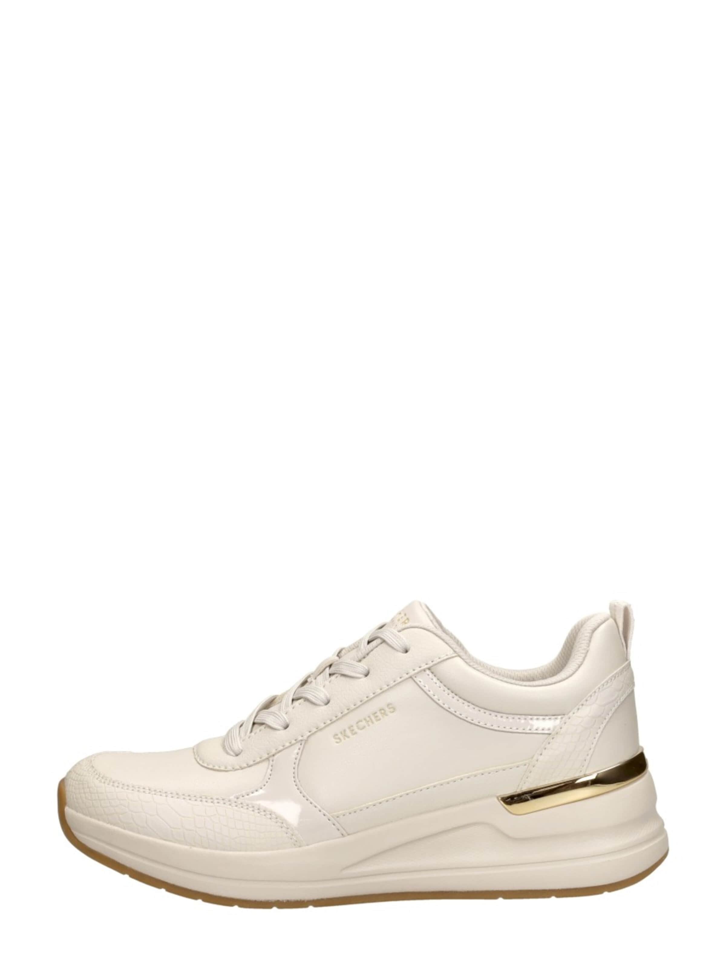 Baskets basses 'Billion 2 - Mid Lace Up' SKECHERS en blanc : devant