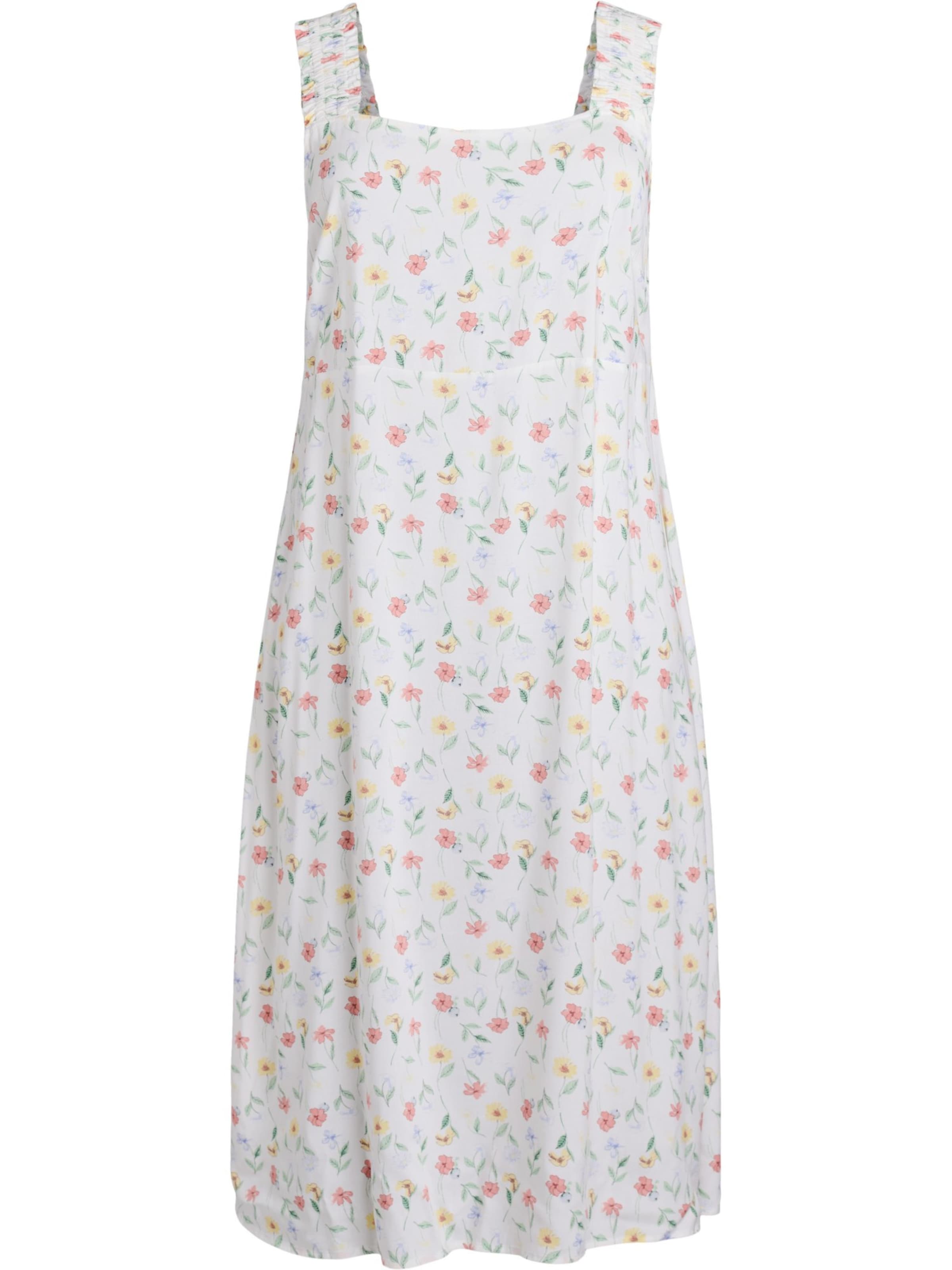 Flash by Zizzi Letné šaty 'FLBILLY' - Biela: predná strana