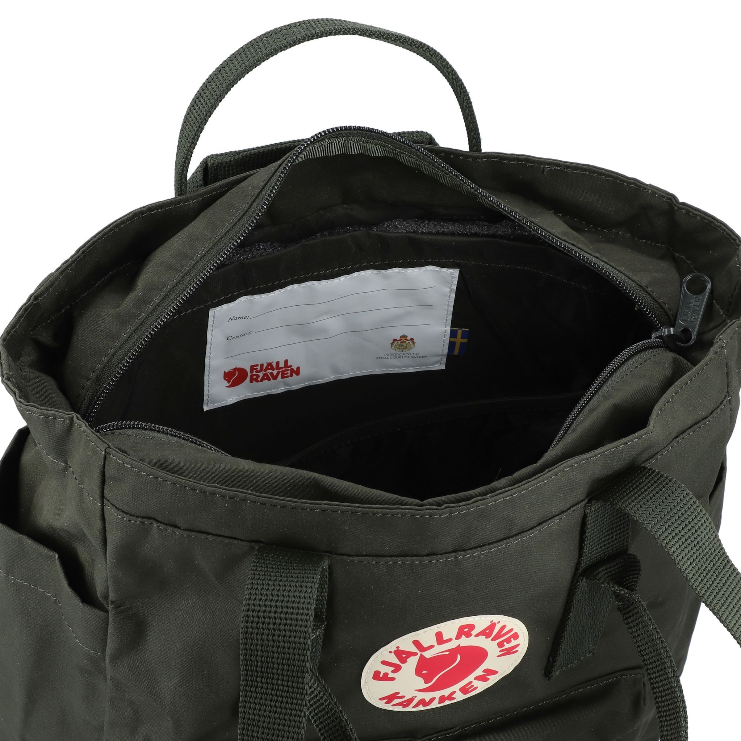 Fjällräven Backpack 'Kanken' in Green