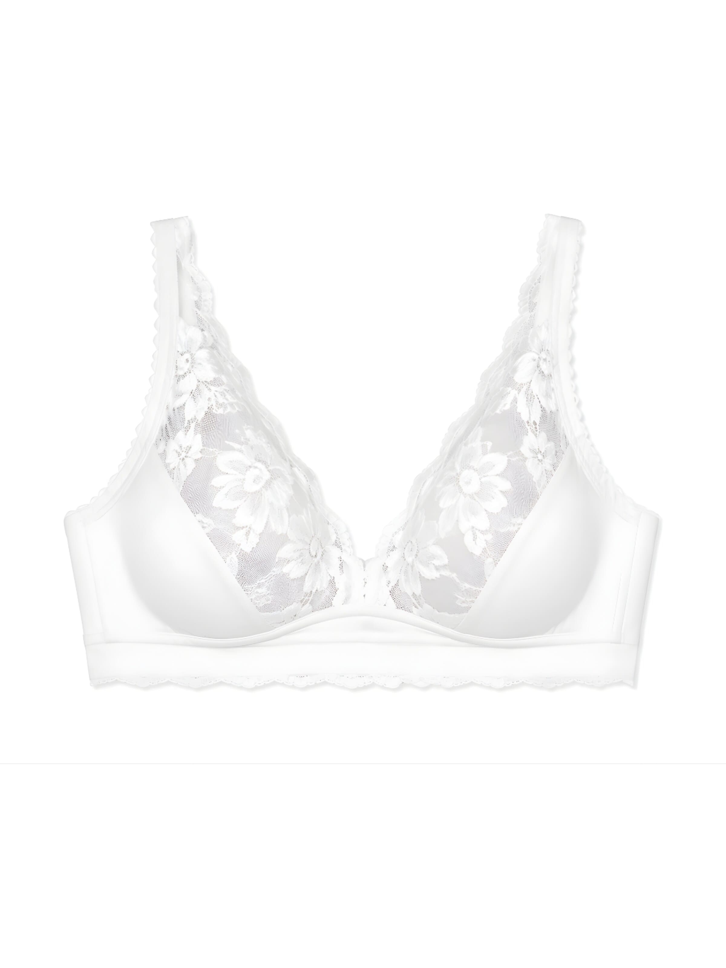 MILENKA - Bustier Sujetador en blanco: frente