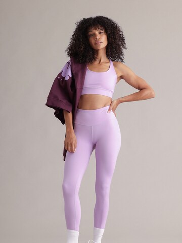 Hey Honey Sweatshirt 'Rise and Shine' in Lila