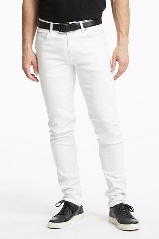 Lindbergh Slim fit Jeans in White: front