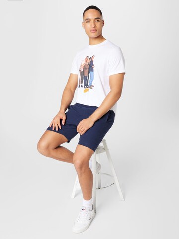 DEDICATED. Shirt 'Stockholm Seinfeld Family' in White