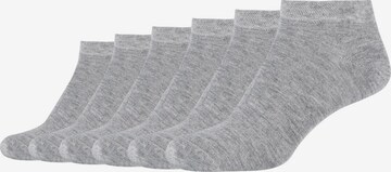 camano Socks in Grey: front