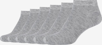 camano Socks in Grey: front