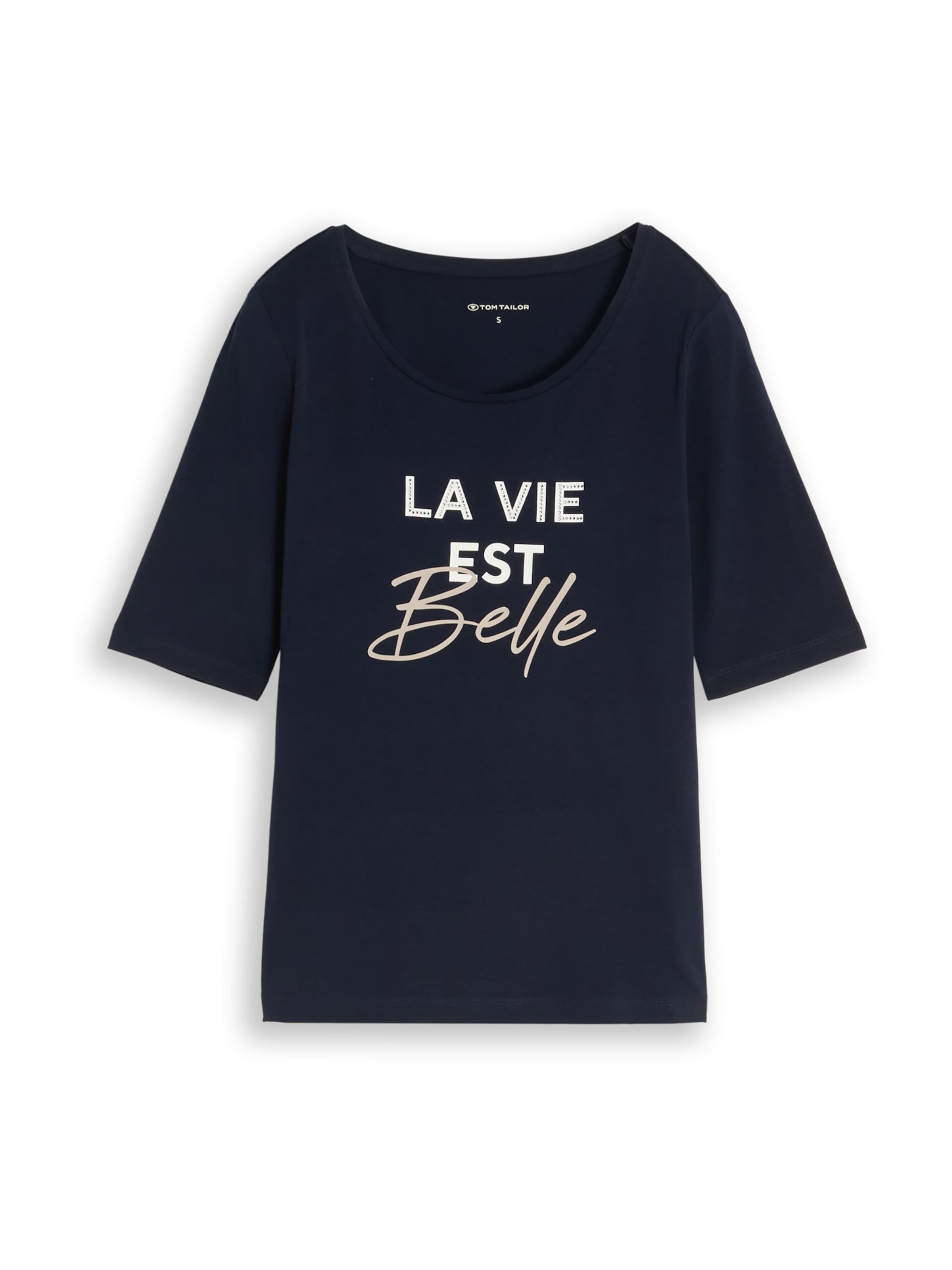 TOM TAILOR T-Shirt in Blau: Vorderseite