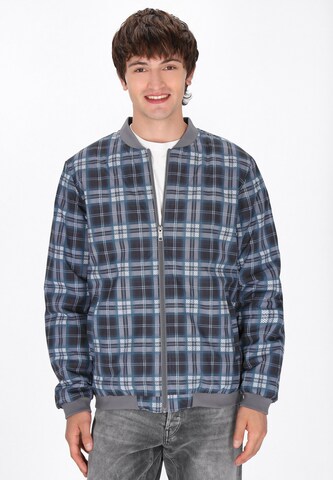 MO - Chaqueta de entretiempo en azul: frente